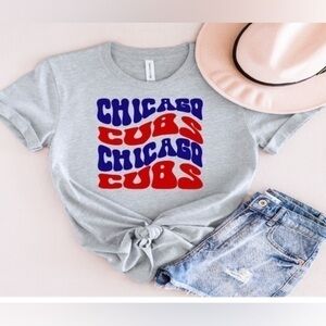 Chicago Cubs Wavy Tee